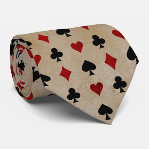 Söt Casino-halsen i mönster Slips