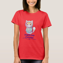 Söt Cat Nap Champion Too T-Shirt
