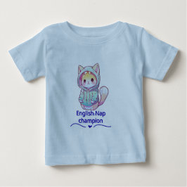 Söt Cat Nap Champion Too T-Shirt