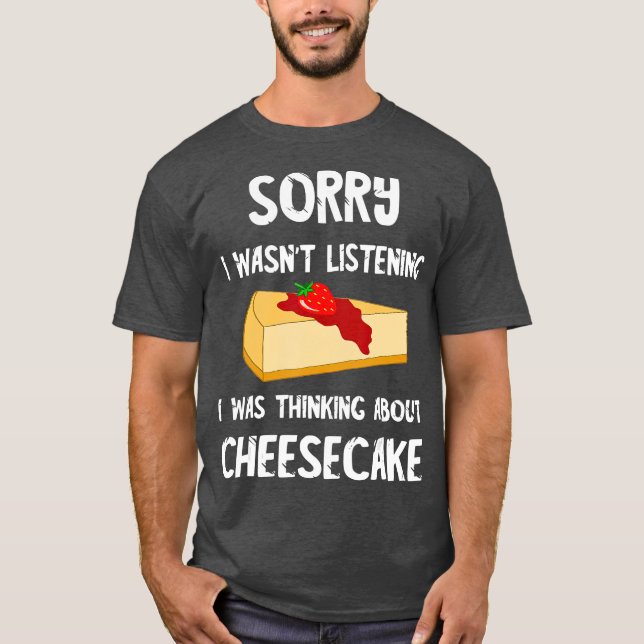 Söt Cheesecake Funny Cheese Cake Älskare Dessert T Shirt (Framsida)