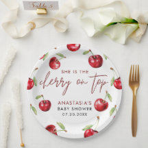 Söt Cherry Baby Shower
