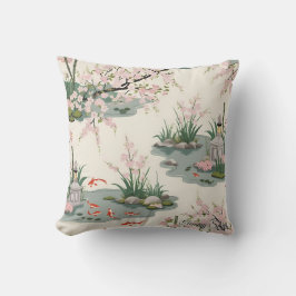 Söt Cherry Blommar Blommigt Charm Kudde