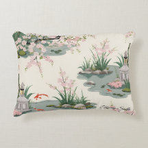 Söt Cherry Blommar Pillows Blommigt Charm