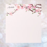 Söt Cherry Blommars Anteckningsblock DIN TEXT<br><div class="desc">Söt personligs anteckningar är en fin gåva. Söt Cherry Blommars Anteckningsblock DITT TEXT eller Namn</div>