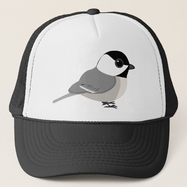 Söt Chibi Chickadee Truckerkeps (Framsida)