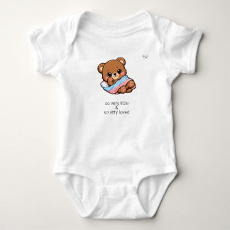 Söt Chibi Nallebjörn Så Väldigt Älskad Baby Bodysu T Shirt