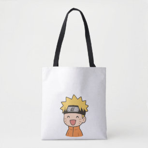 Söt Chibi Ninja-handväska - Kawaii Anime-stil kan Tygkasse