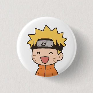 Söt Chibi Ninja Knappnål - Kawaii Anime Stil 1 Knapp
