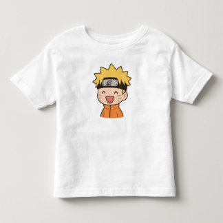 Söt Chibi Ninja Pojke Småbarn T-Shirt