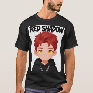 Söt Chibi Rödhårig Pojke Streetwear Anime Grafisk T Shirt