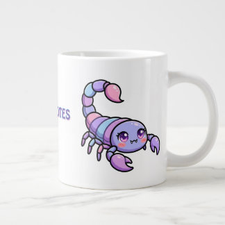 Söt Chibi Skorpion Zodiak Jumbo Mugg