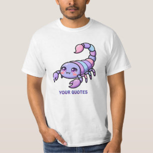 Söt Chibi Skorpion Zodiak T Shirt