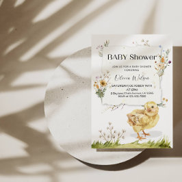 "Söt Chick Babykläder | Adsible Farm-Thworthy Inbjudningar
