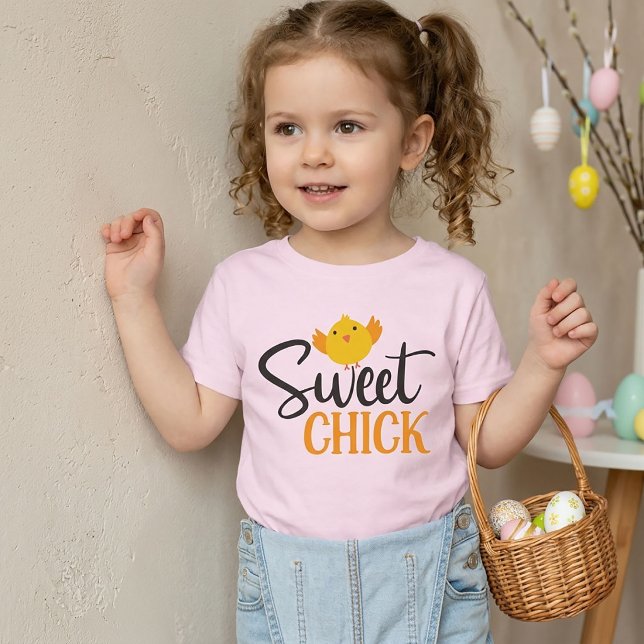 Söt Chick Påsk T-Shirt för Barn (Skapare uppladdad)