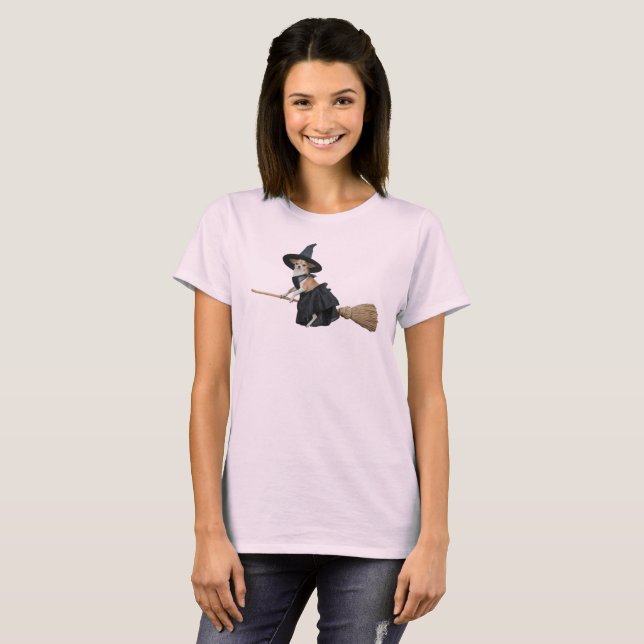 Söt Chihuahua Halloween T Shirt (Hel framsida)