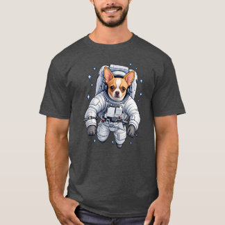 Söt Chihuahua Rymdfarande Mäns T-Shirt
