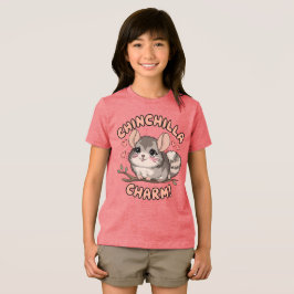 Söt chinchilla-tecken t shirt