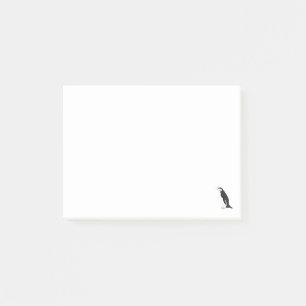 Söt Chinstrap Pingvin Rolig Antarktisk Djur Kärlek Post-it Block
