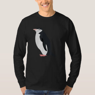 Söt Chinstrap Pingvin Rolig Antarktisk Djur Kärlek T Shirt