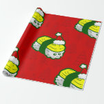 söt christmas tamago sushi Santa Presentpapper<br><div class="desc">söt christmas tamago sushi Santa , christmas sushi, Santa sushi, tamako, tamago sushi, sjögräs, sushi, ful christmas, christmas, japanchristmas</div>