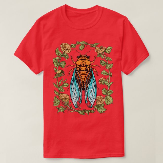 söt cicada t shirt (Design framsida)