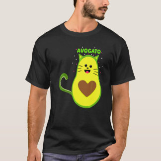 Söt Cinco De Mayo Avogato Kattägare Mexikansk Hög T Shirt