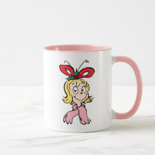 Söt Cindy Lou Who Porträtt Mugg