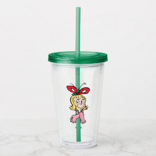 Söt Cindy Lou Who Porträtt Take Away Mugg