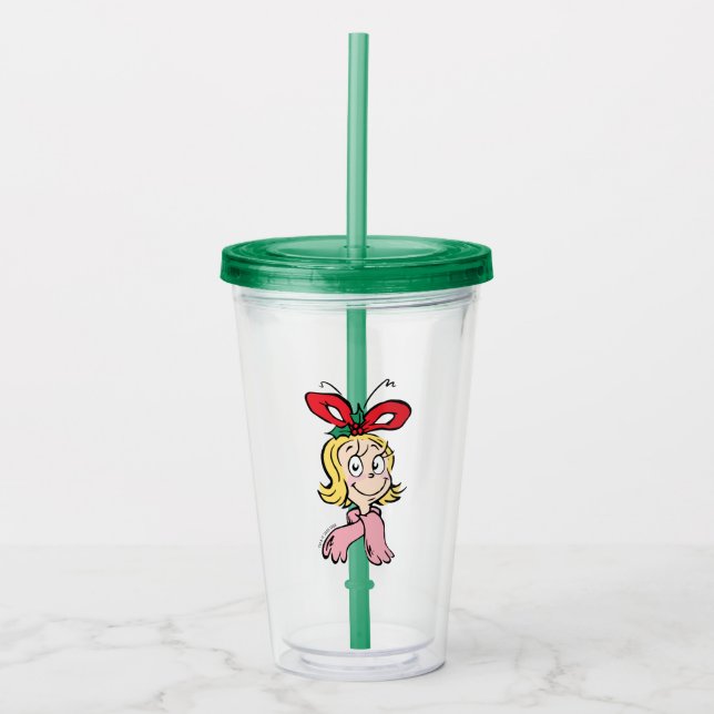 Söt Cindy Lou Who Porträtt Take Away Mugg (Framsida)