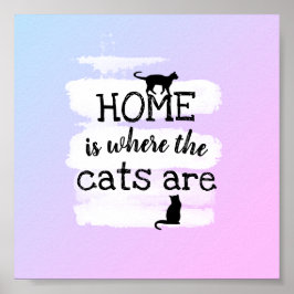 söt citattecken poster vattenfärgsdesign