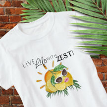 Söt Citron Zest T-Shirt