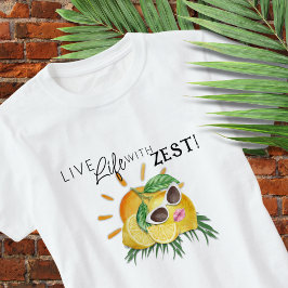 Söt Citron Zest T-Shirt