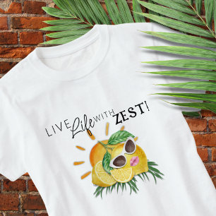 Söt Citron Zest T-Shirt