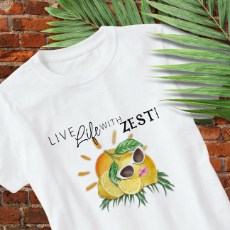 Söt Citron Zest T-Shirt