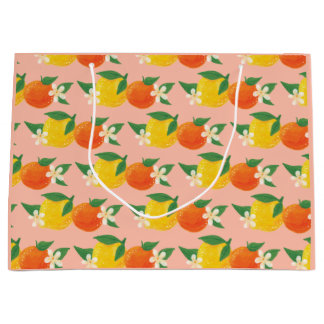 Söt citruspresentpåse