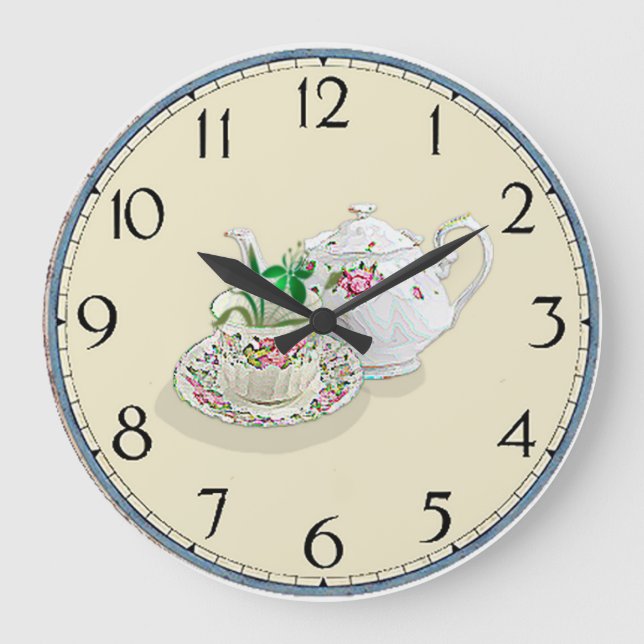 Söt Clock Stor Klocka (Framsida)