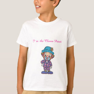 Söt clown-t-shirt t shirt