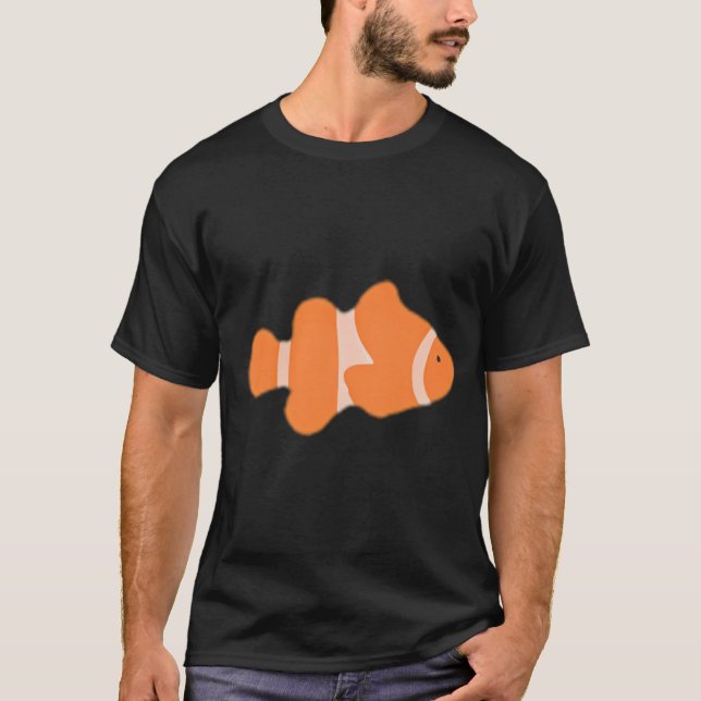 Söt clownfisk t shirt (Framsida)
