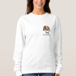 Söt Cocker Spaniel Personlig T-Shirt