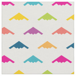 Söt Colorful B-2 Spirit Stealth Bomber Mönster Tyg