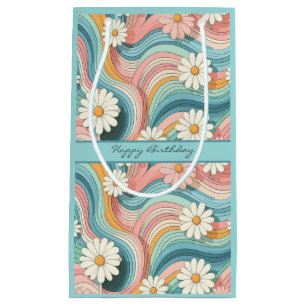 Söt Colorful Retro Daisy Flower Power Namn