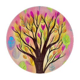 Söt Colorful Träd Illustration