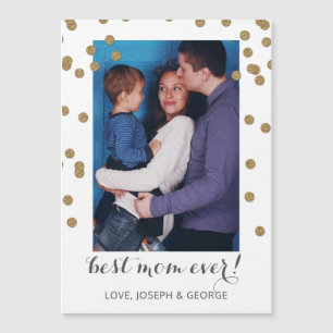 Söt Confetti Mors dag-fotokort