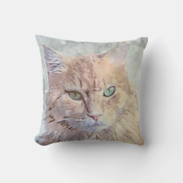 Söt Coola Cat Artwork Kudde