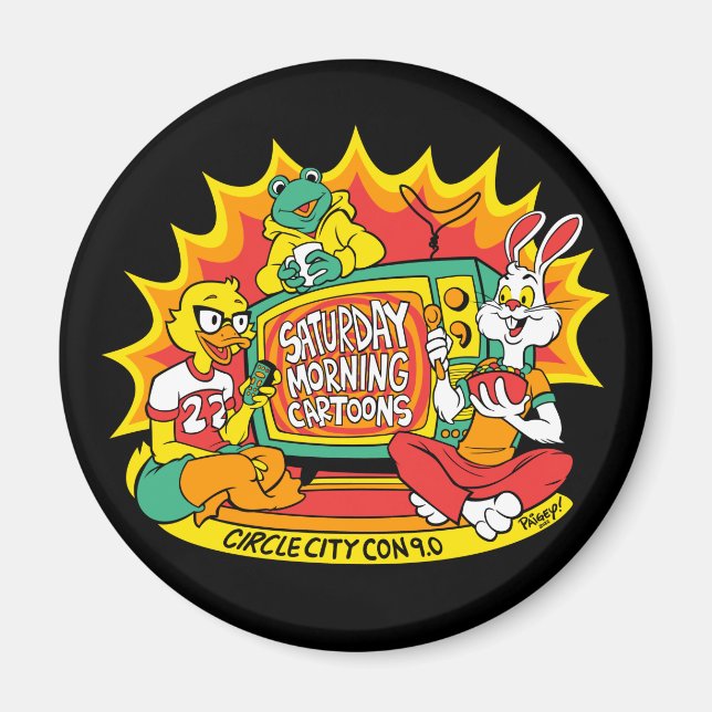 Söt Coola Magnet (Framsidan)