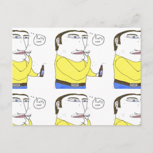 Söt coola vykort (Framsida)