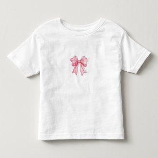 Söt Coquette Bow Småbarns T-Shirt