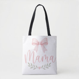 Söt Coquette Mamma Estetisk Design för Mödrar Tygkasse
