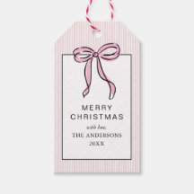 Söt Coquette Rosa Slinga God Jul