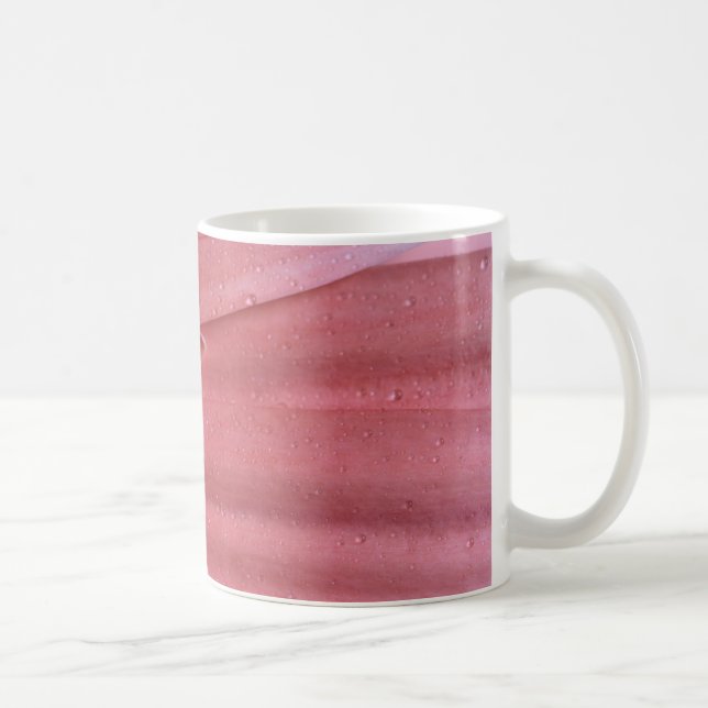 Söt Coral Rosa Gerbera Daisy Kaffemugg (Höger)